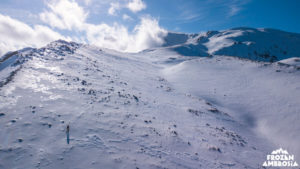 Beautiful winter day on Smolikas.