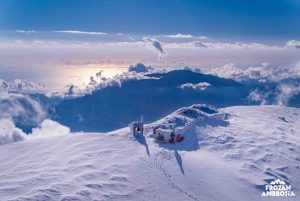 Ski touring in Psiloritis, Crete