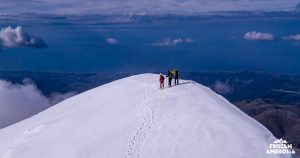 Ski touring in Psiloritis, Crete
