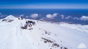 Ski touring in Psiloritis, Crete