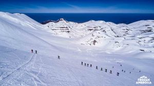 Ski touring in Psiloritis, Crete