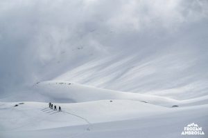 Ski touring in Psiloritis, Crete